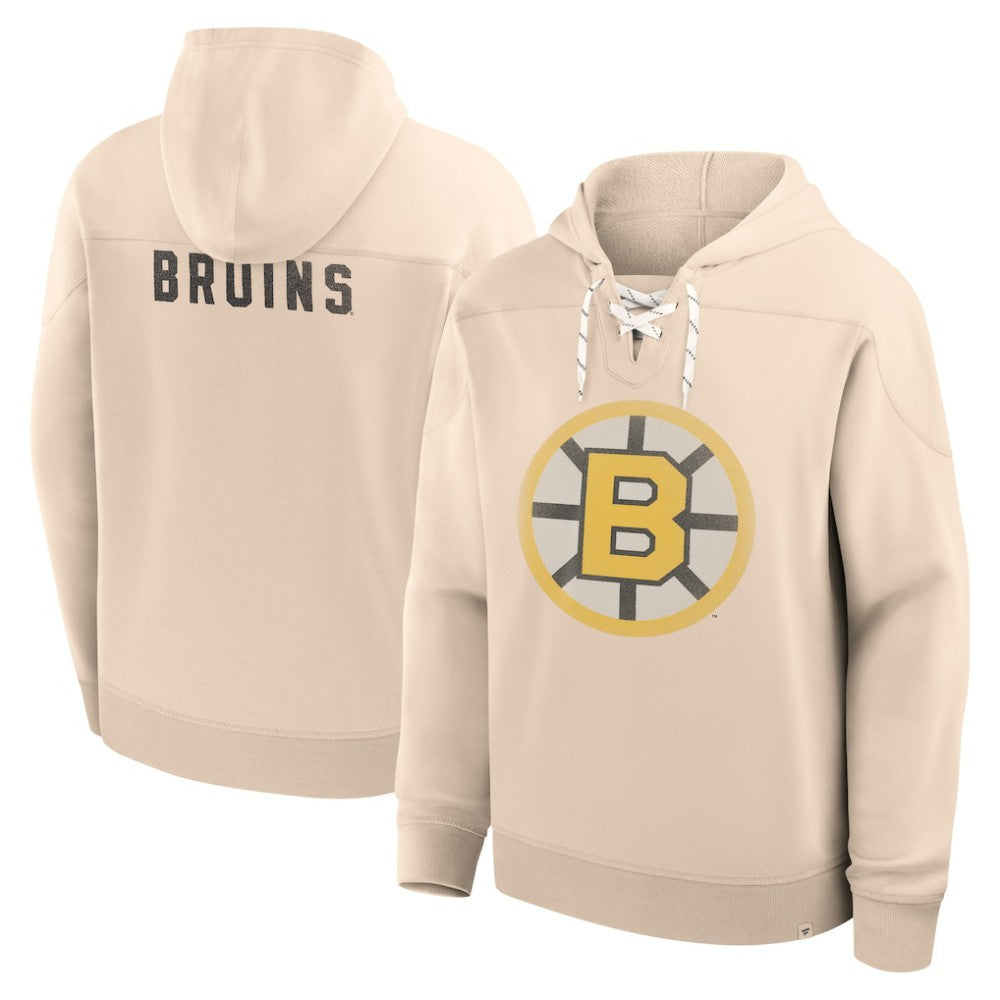Boston Bruins Fanatics Vintage Hoodie Cream