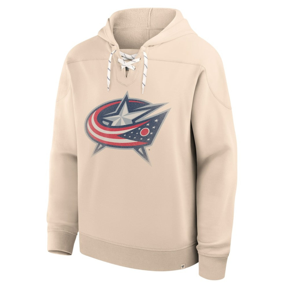 Columbus Blue Jackets - Fanatics Vintage Hoodie Cream