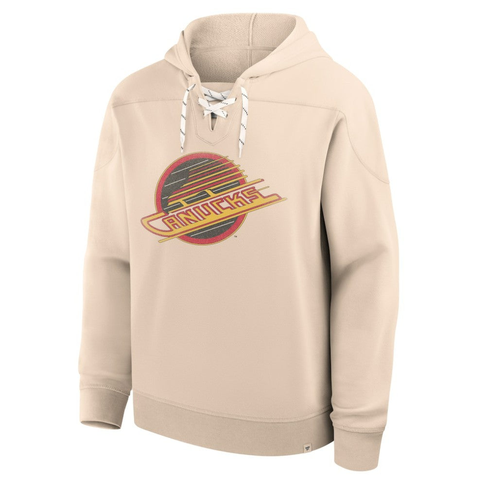 Vancouver Canucks - Fanatics Vintage Hoodie Cream