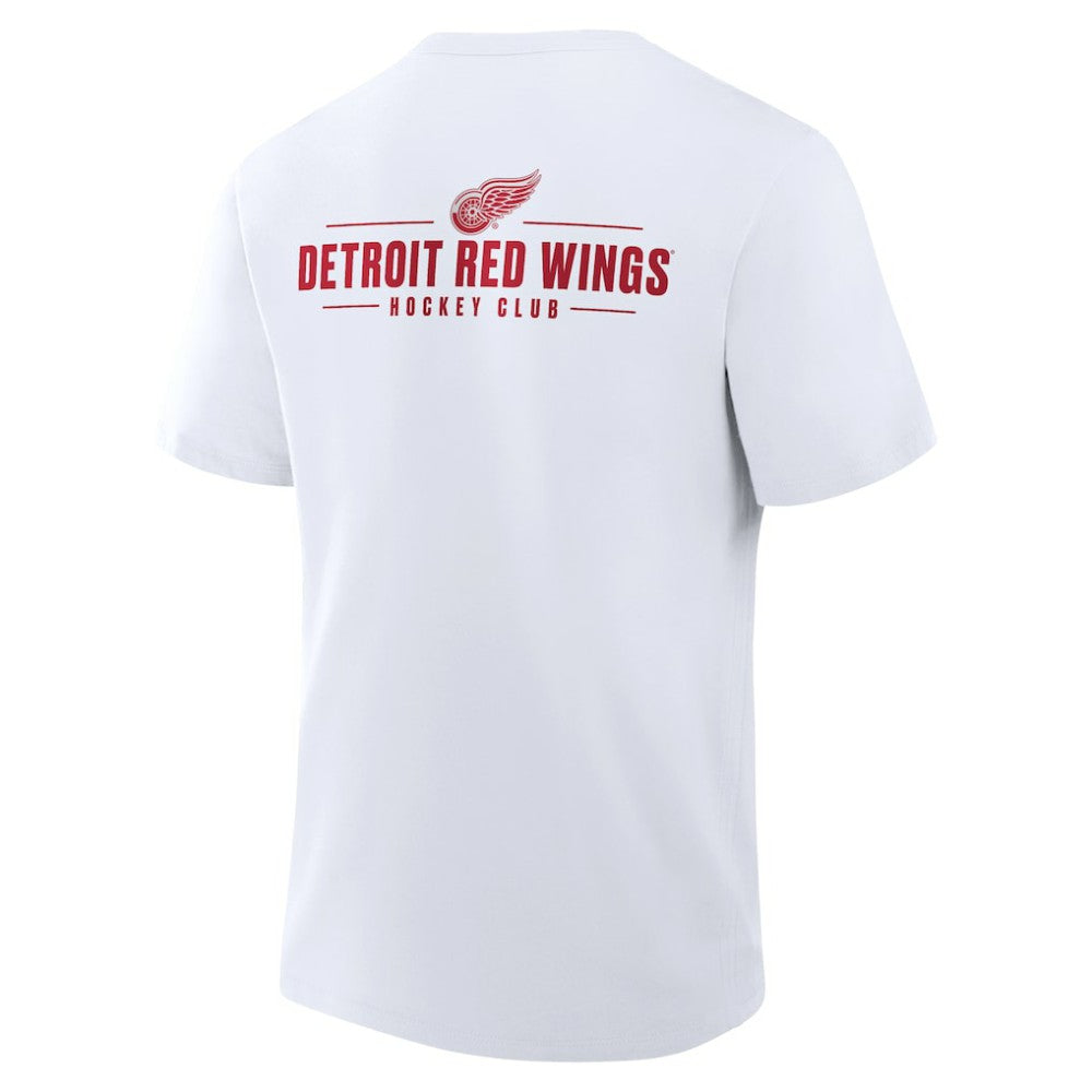Detroit Red Wings - Fanatics Crash The Net Legacy T-Shirt White