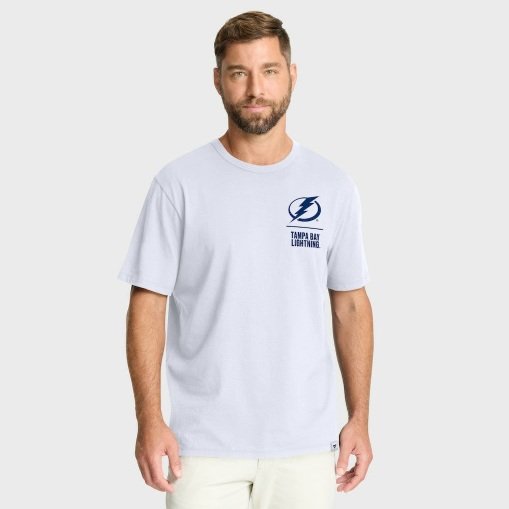 Tampa Bay Lightning - Fanatics Crash The Net Legacy T-Shirt White