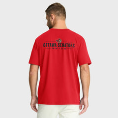 Ottawa Senators - Fanatics Crash The Net Legacy T-Shirt Red
