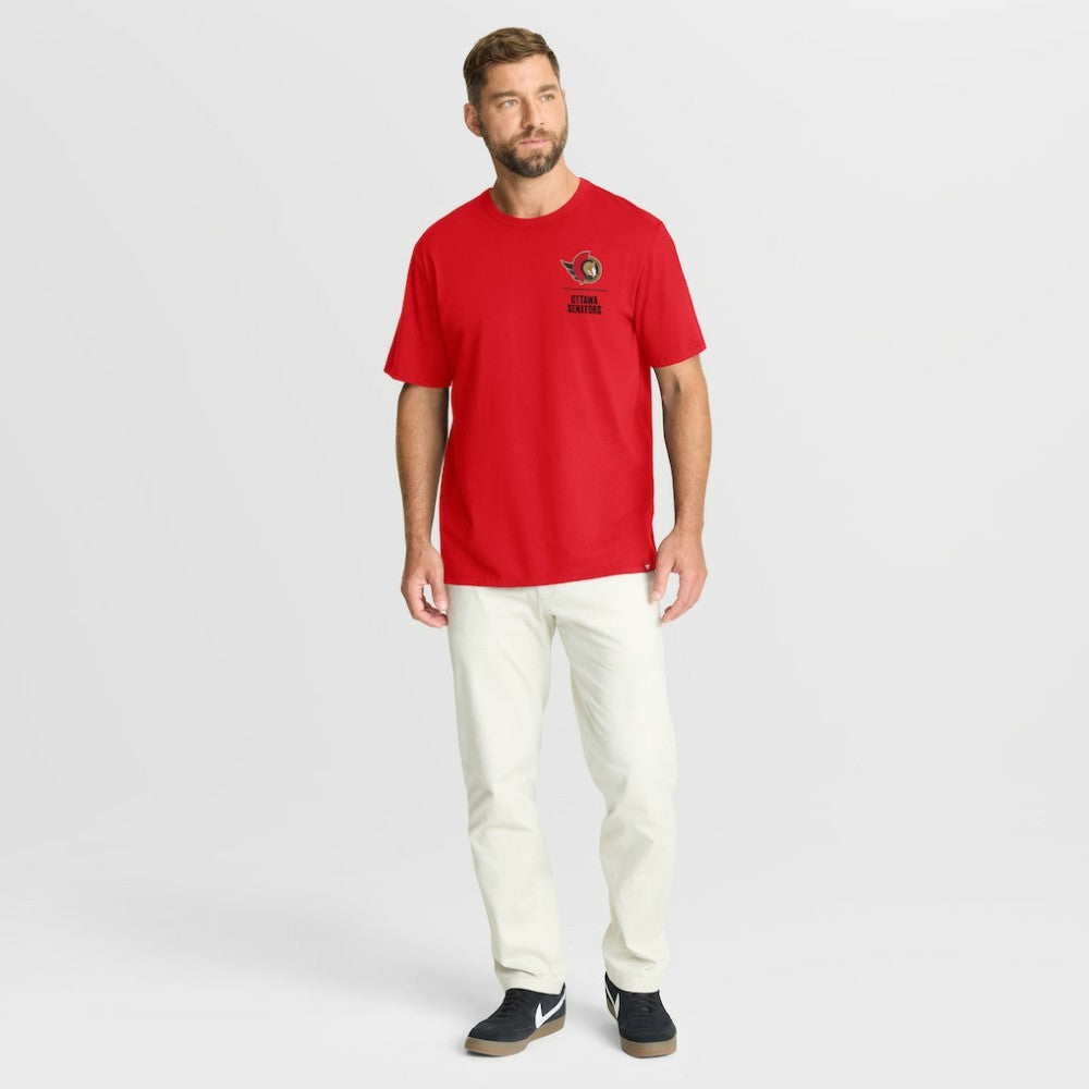 Ottawa Senators - Fanatics Crash The Net Legacy T-Shirt Red