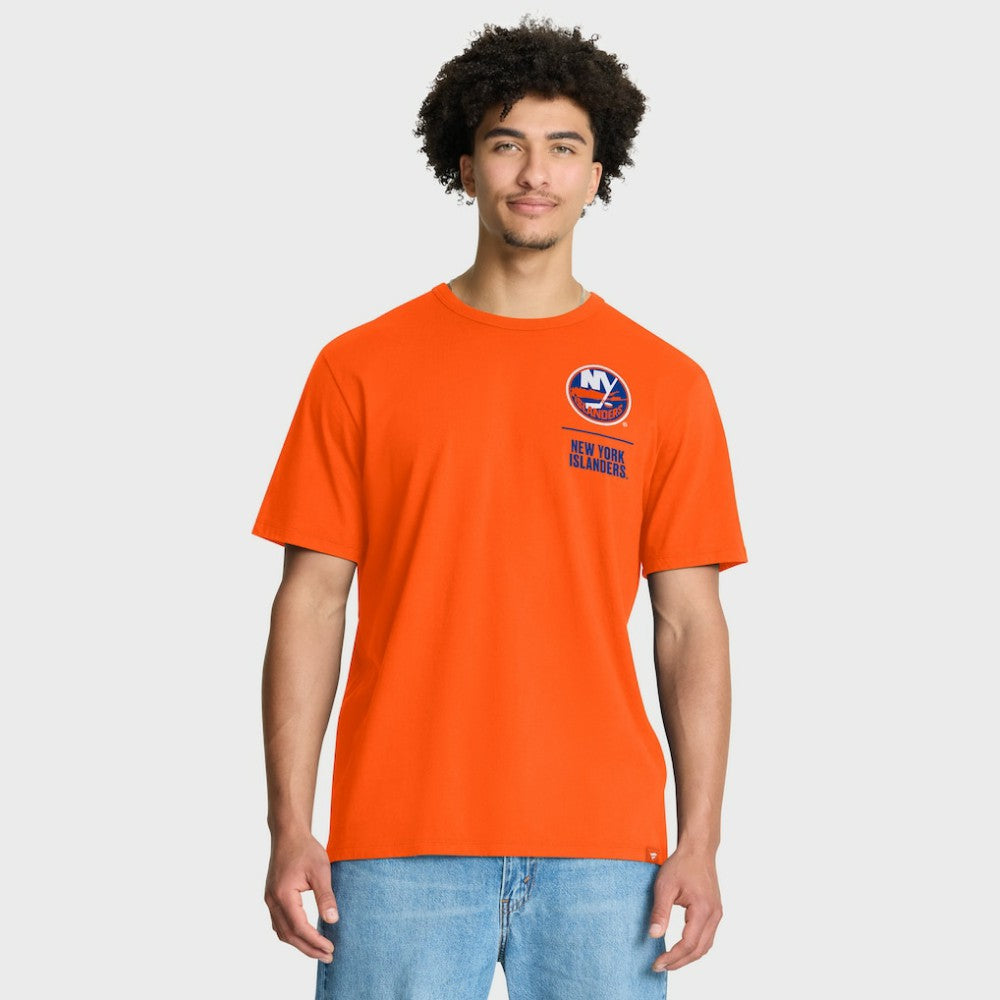 New York Islanders - Fanatics Crash The Net Legacy T-Shirt Orange