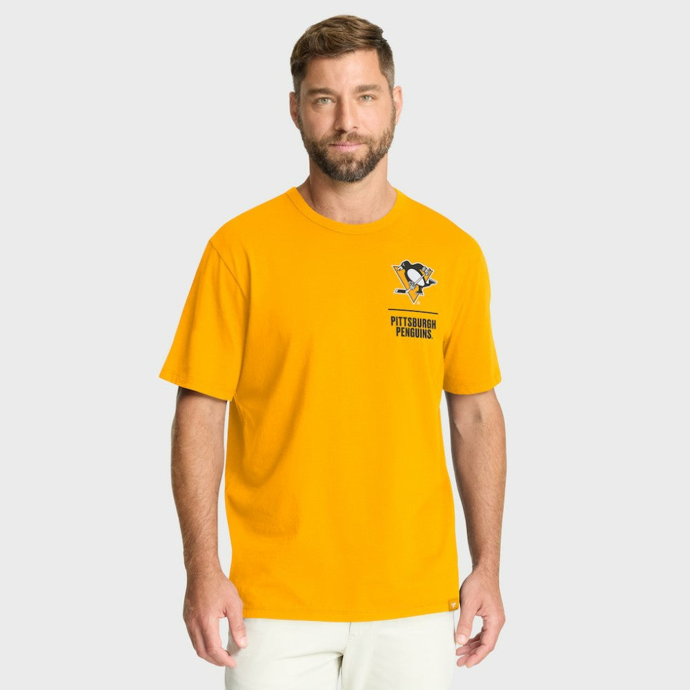 Pittsburgh Penguins Fanatics Crash The Net Legacy T-Shirt Gold