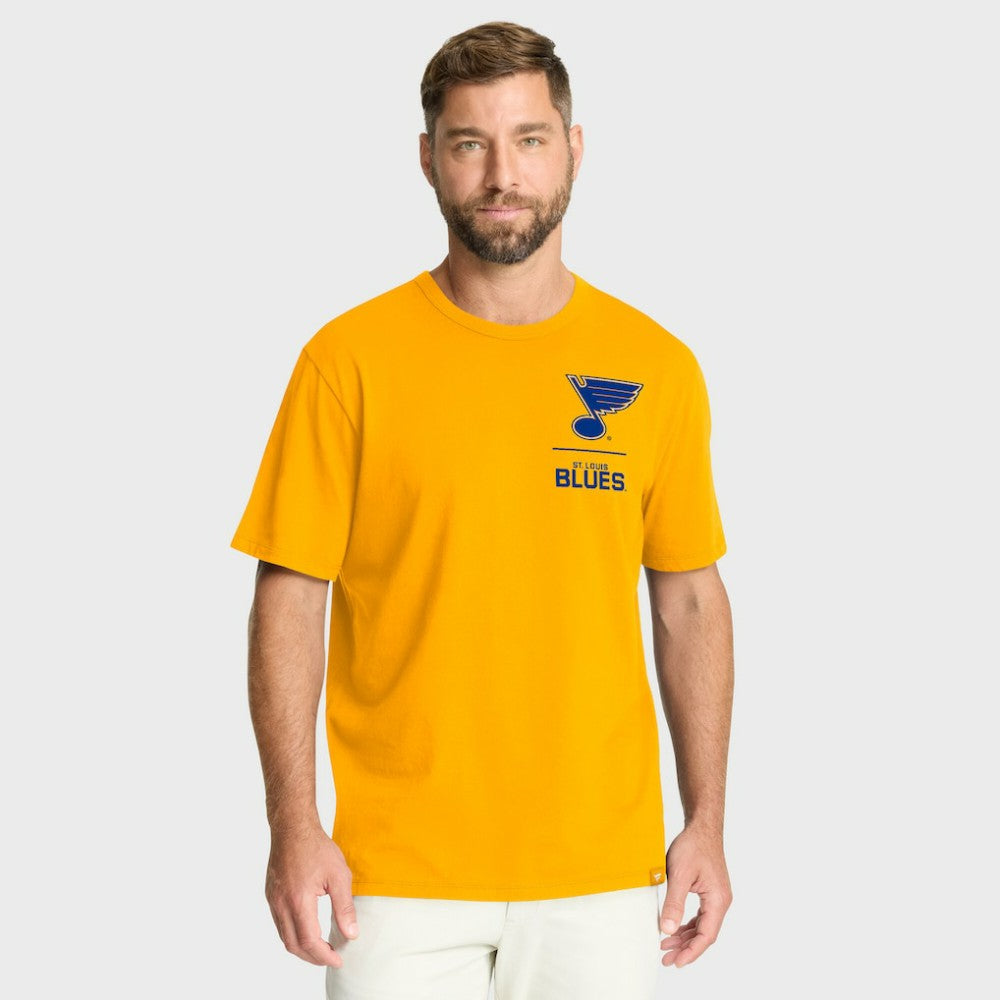 St. Louis Blues - Fanatics Crash The Net Legacy T-Shirt Gold