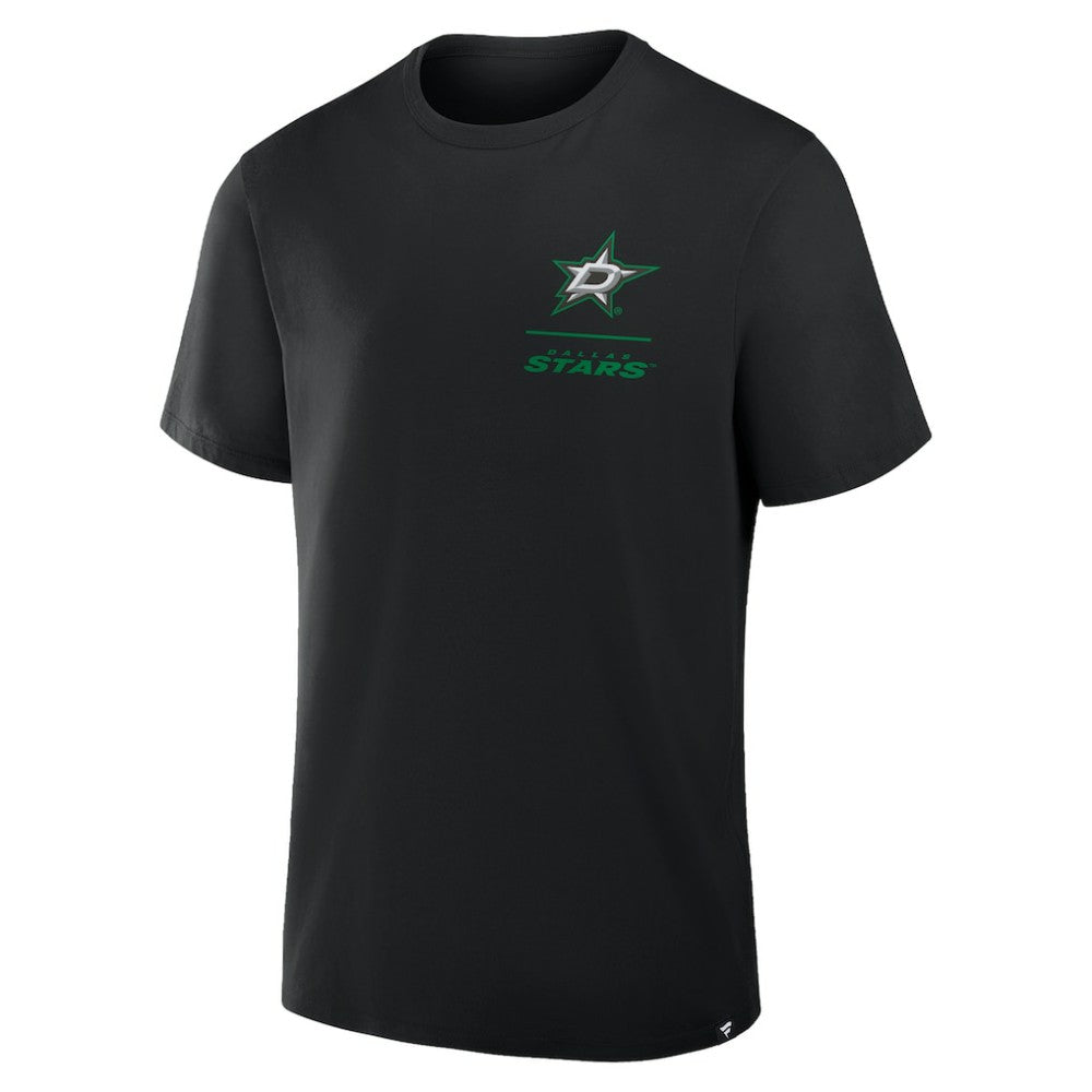 Dallas Stars - Fanatics Crash The Net Legacy T-Shirt Black
