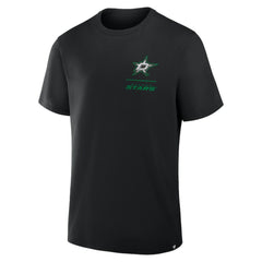 Dallas Stars - Fanatics Crash The Net Legacy T-Shirt Black