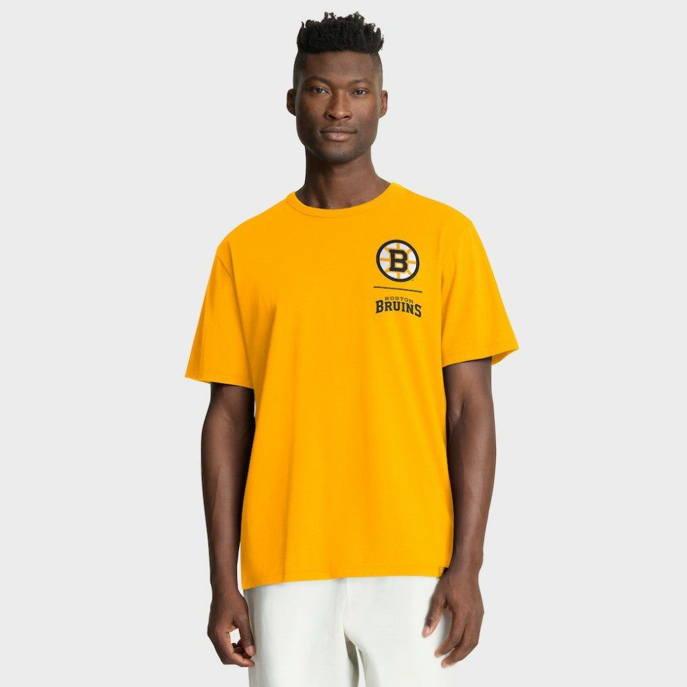 Boston Bruins Fanatics Crash The Net Legacy T-Shirt Gold