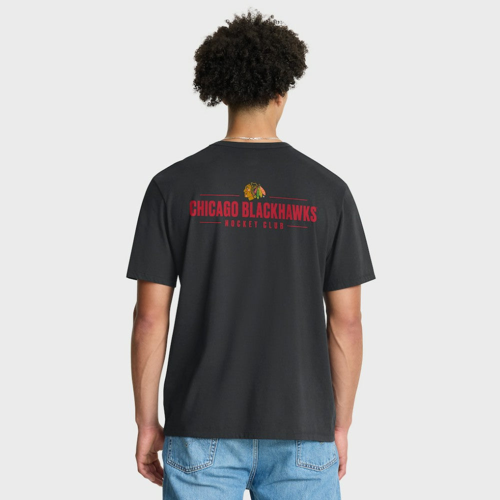 Chicago Blackhawks Fanatics Crash The Net Legacy T-Shirt Black