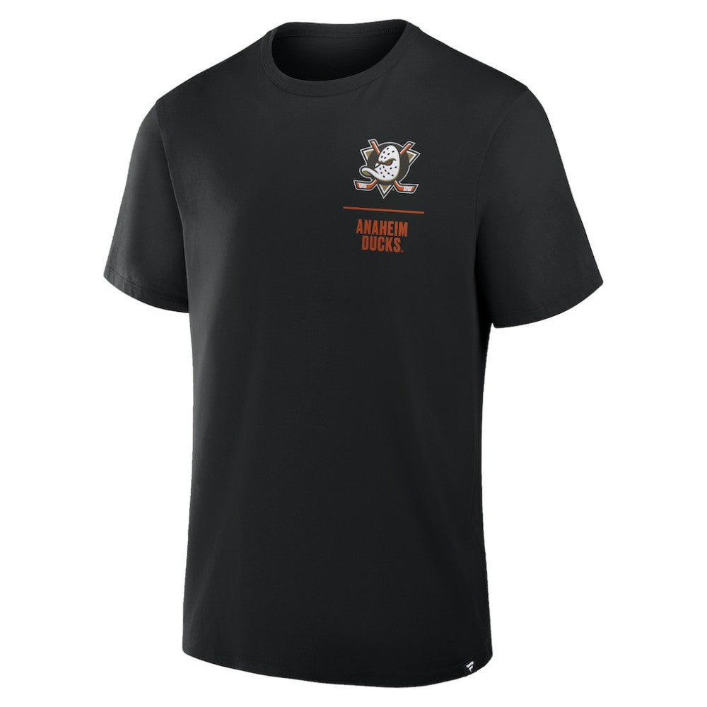 Anaheim Ducks - Fanatics Crash The Net Legacy T-Shirt Black