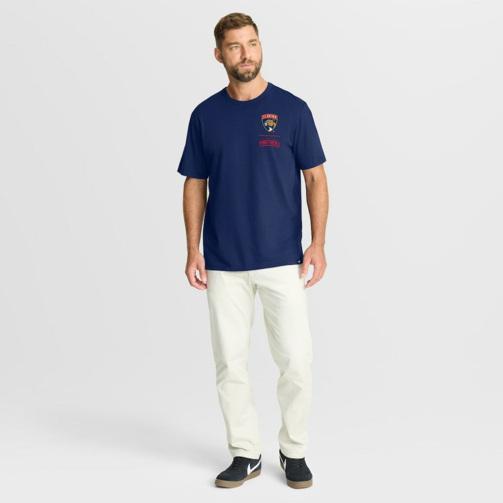 Florida Panthers - Fanatics Crash The Net Legacy T-Shirt Navy