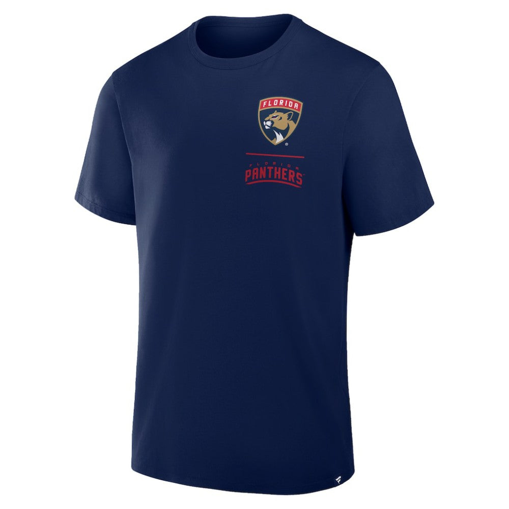 Florida Panthers - Fanatics Crash The Net Legacy T-Shirt Navy