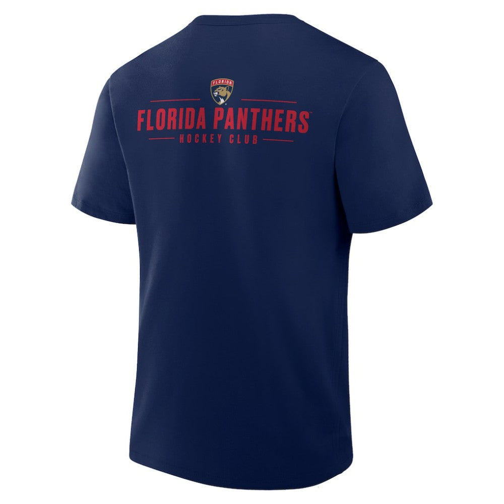Florida Panthers - Fanatics Crash The Net Legacy T-Shirt Navy