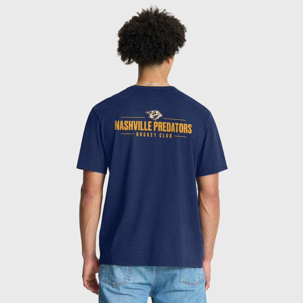 Nashville Predators - Fanatics Crash The Net Legacy T-Shirt Navy