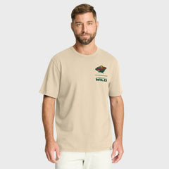 Minnesota Wild - Fanatics Crash The Net Legacy T-Shirt Natural