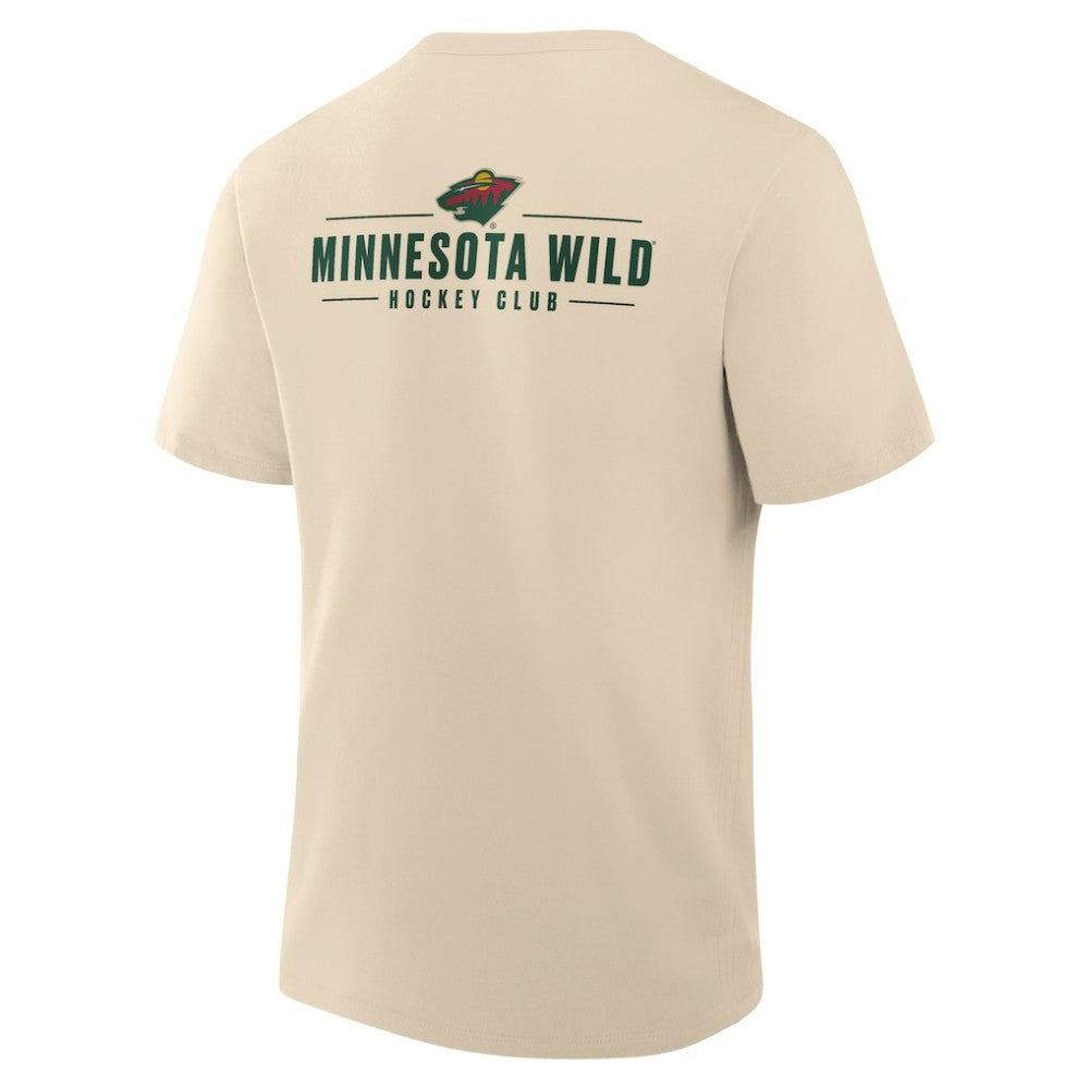 Minnesota Wild - Fanatics Crash The Net Legacy T-Shirt Natural