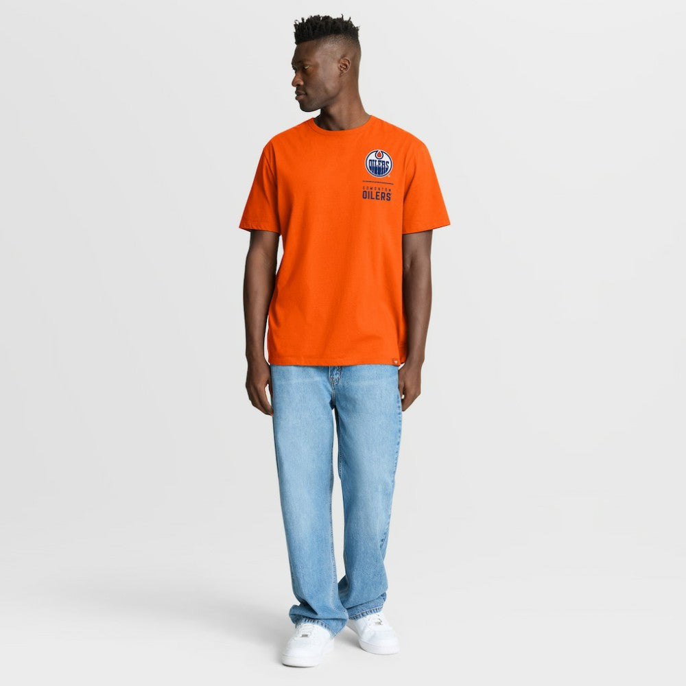 Edmonton Oilers - Fanatics Crash The Net Legacy T-Shirt Orange