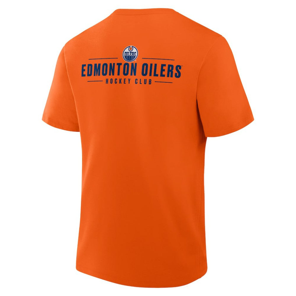 Edmonton Oilers - Fanatics Crash The Net Legacy T-Shirt Orange
