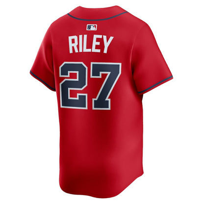 Austin Riley Atlanta Braves Nike Alternate Limited Player Jersey - Red | MLB Jerseys
