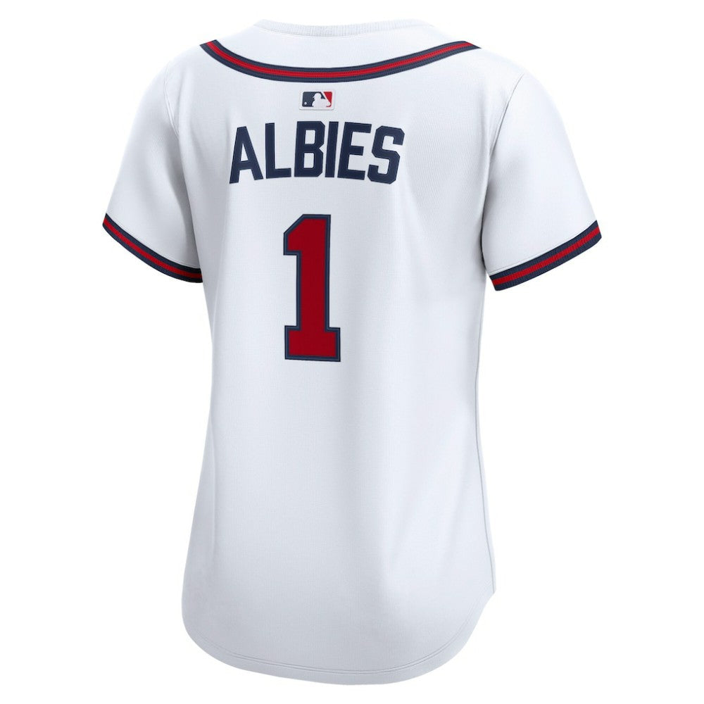 Ozzie Albies Atlanta Braves Nike Women's Home Limited Player Jersey for sale