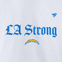 Los Angeles Chargers Unisex LA Strong Premium Fleece Pullover Hoodie White - Fanatics