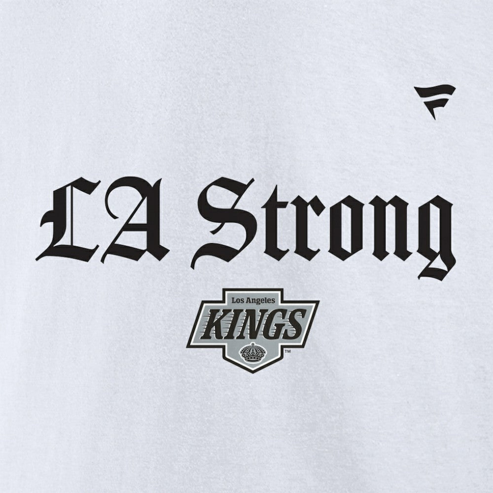 Los Angeles Kings - Fanatics Unisex LA Strong Premium Fleece Pullover Hoodie White