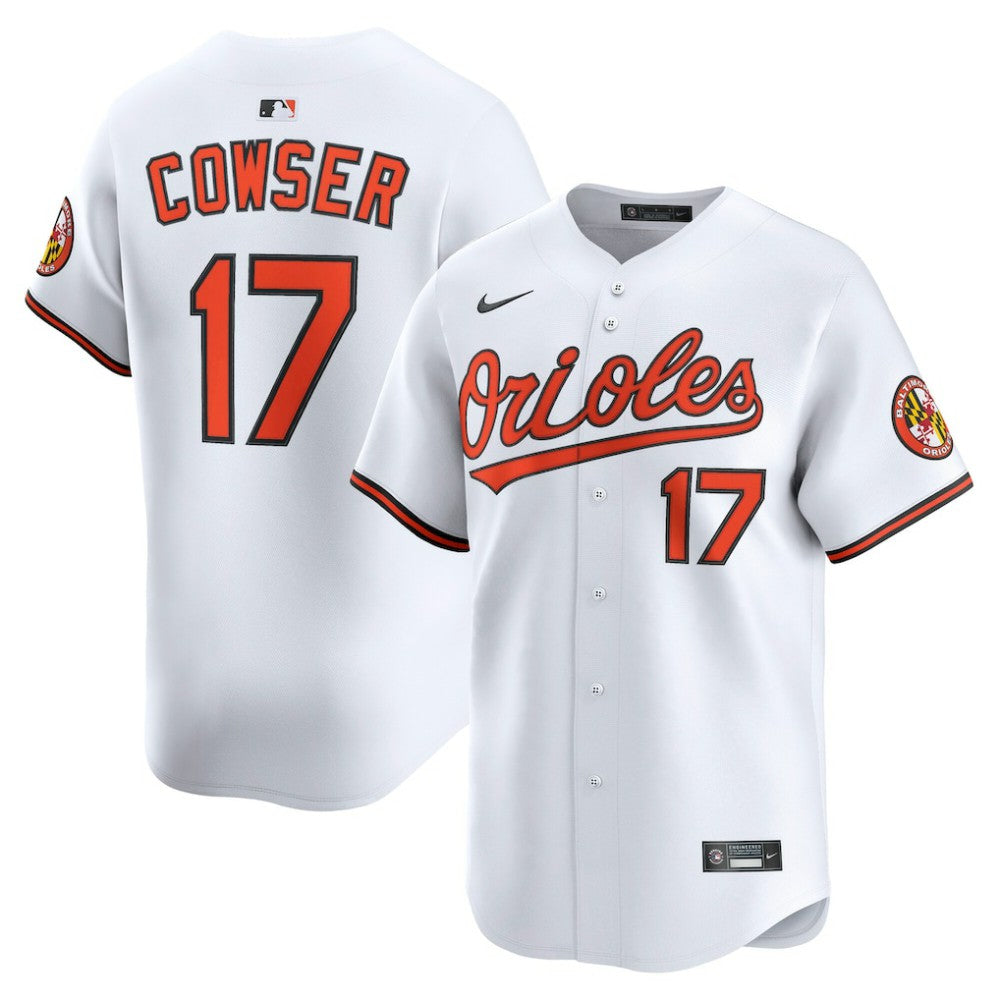 Colton Cowser Baltimore Orioles Nike Home Limited Player Jersey On Sale