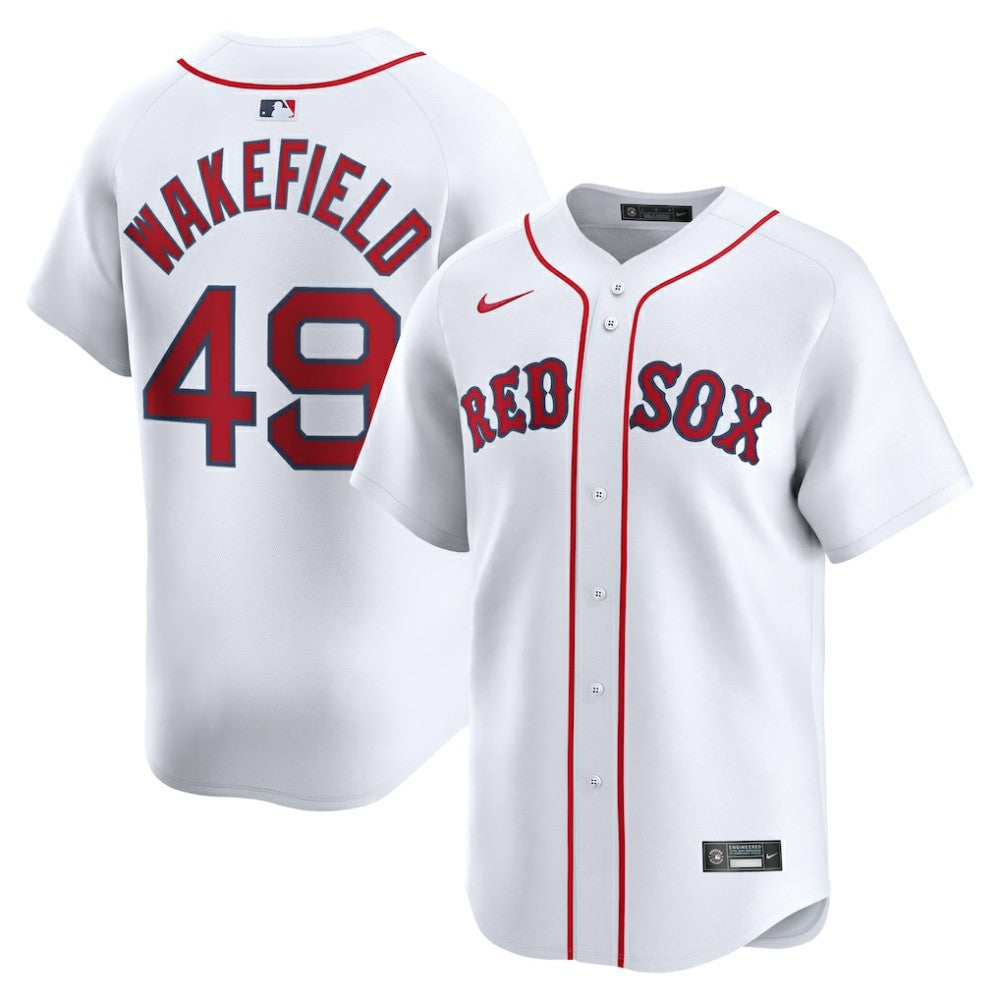 Tim Wakefield Boston Red Sox Nike Home Limited Player Jersey discount