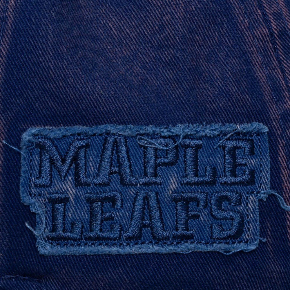 Toronto Maple Leafs - Mitchell & Ness Downtown Snow Wash Pro-Crown Adjustable Hat Navy