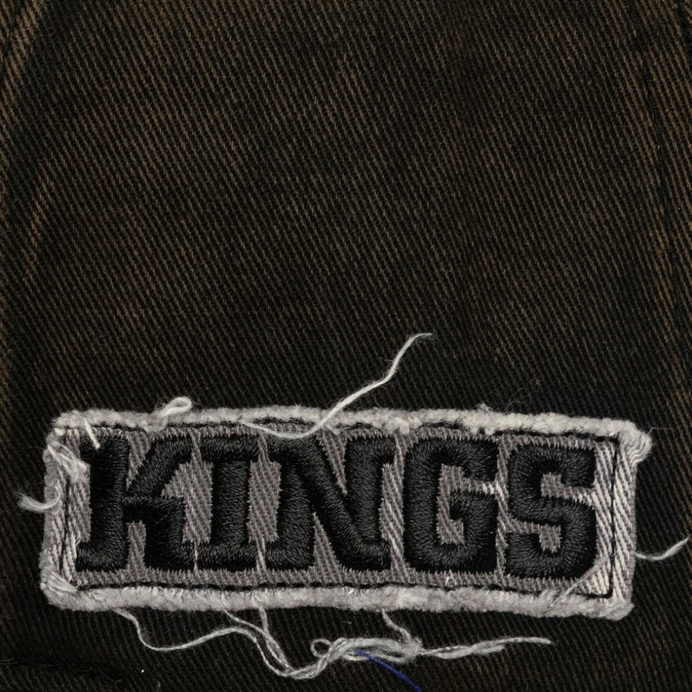 Los Angeles Kings - Mitchell & Ness Downtown Snow Wash Pro-Crown Adjustable Hat Black