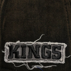 Los Angeles Kings - Mitchell & Ness Downtown Snow Wash Pro-Crown Adjustable Hat Black