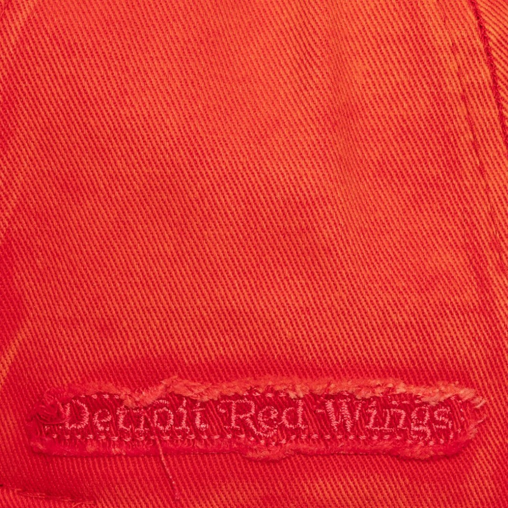 Detroit Red Wings - Mitchell & Ness Downtown Snow Wash Pro-Crown Adjustable Hat Red