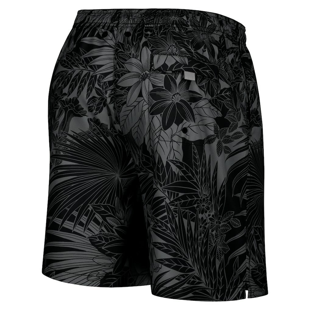 San Francisco 49ers Naples Santiago Palm Shorts Black - Tommy Bahama