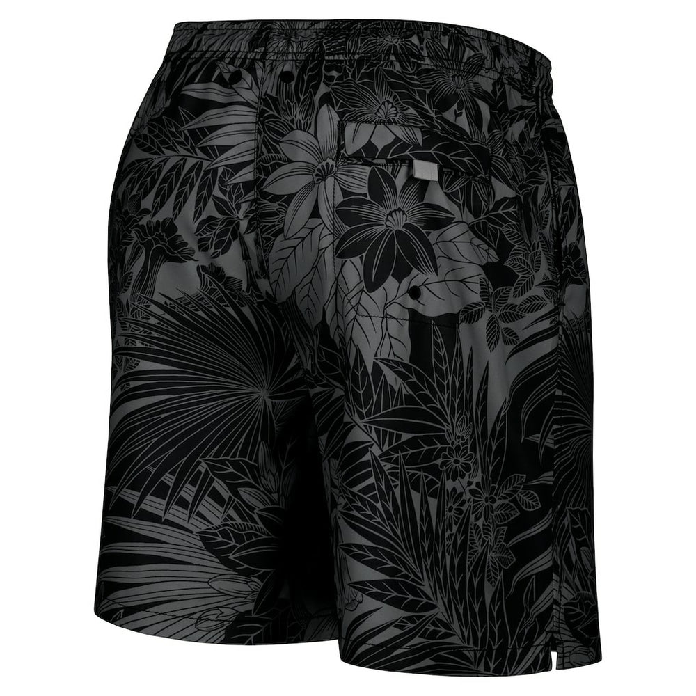 San Francisco 49ers Naples Santiago Palm Shorts Black - Tommy Bahama