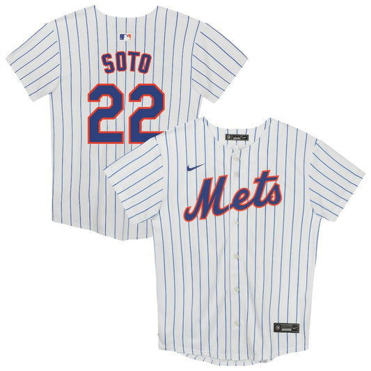 Juan Soto New York Mets Nike Preschool Home Game Jersey - White | MLB Jerseys