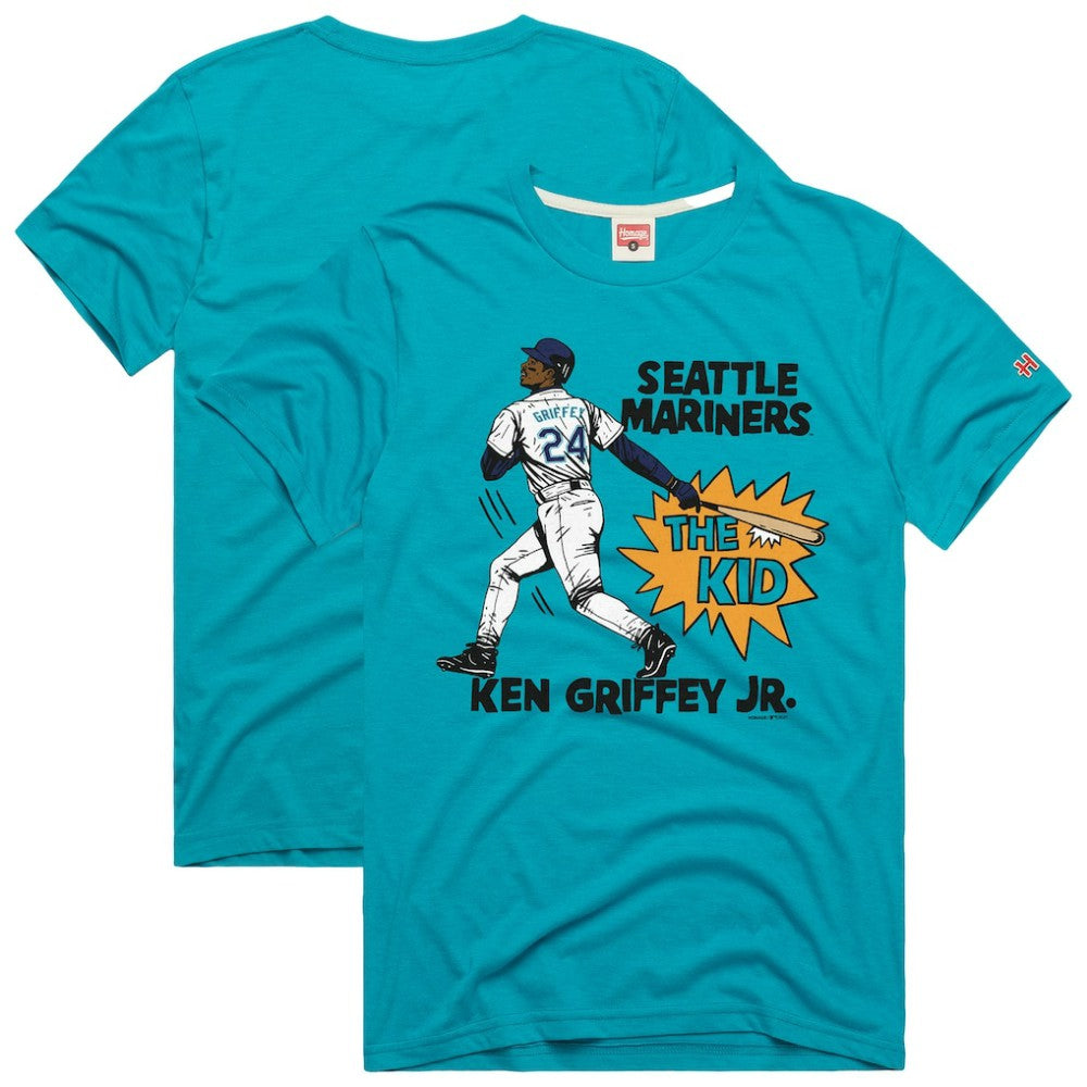 Ken Griffey Jr. Seattle Mariners Homage Graphic Player T-Shirt On Sale