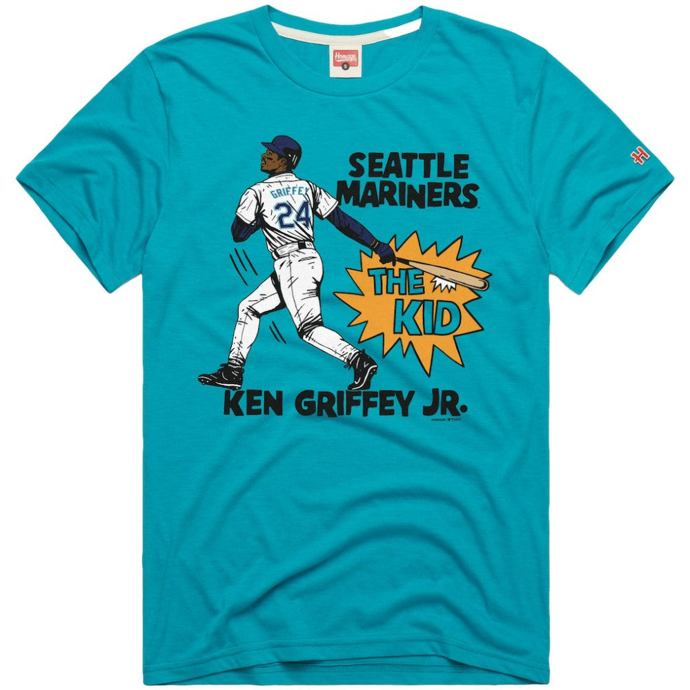 Ken Griffey Jr. Seattle Mariners Homage Graphic Player T-Shirt On Sale