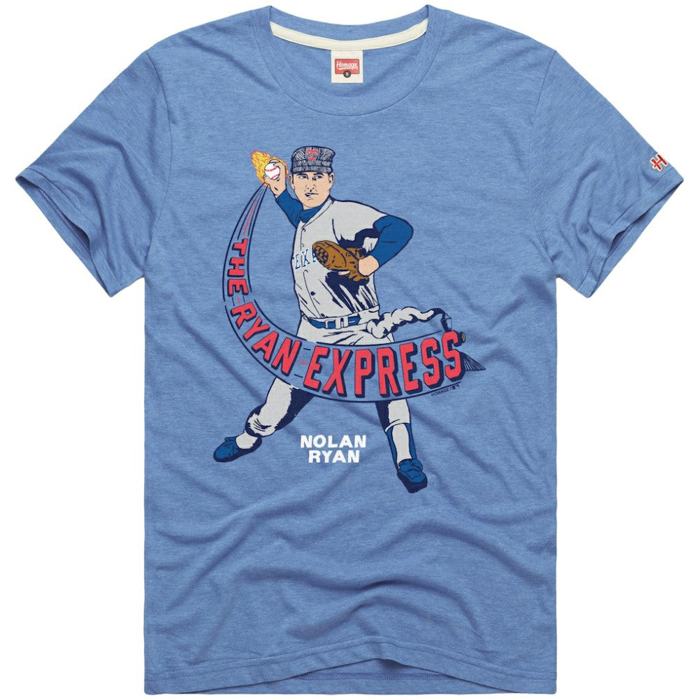 Nolan Ryan Texas Rangers Homage Graphic Player T-Shirt On Sale