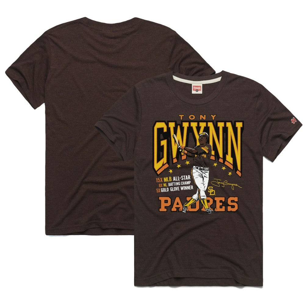 Tony Gwynn San Diego Padres Homage Graphic Player T-Shirt Near Me