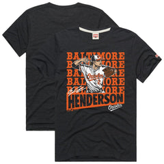 Gunnar Henderson Baltimore Orioles Homage Graphic Player T-Shirt Online