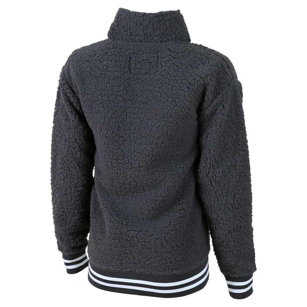 Los Angeles Dodgers G-III 4Her by Carl Banks Women's Play Action Sherpa Fleece Quarter-Zip Jacket Lifestyle