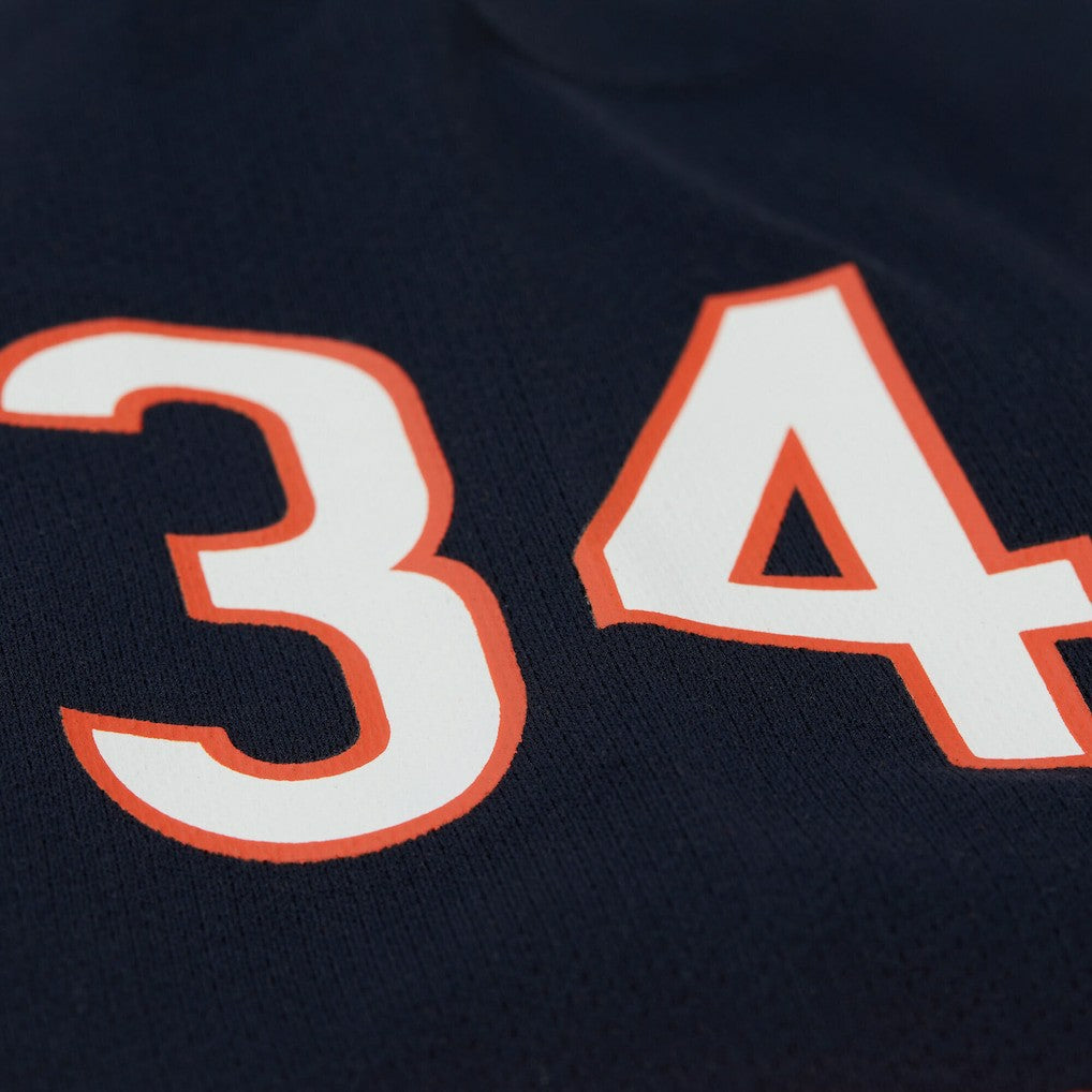 Walter Payton Chicago Bears Maxxed Out Fashion Hockey Jersey Navy - Mitchell & Ness