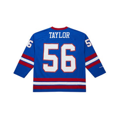 Lawrence Taylor New York Giants Maxxed Out Fashion Hockey Jersey Royal - Mitchell & Ness