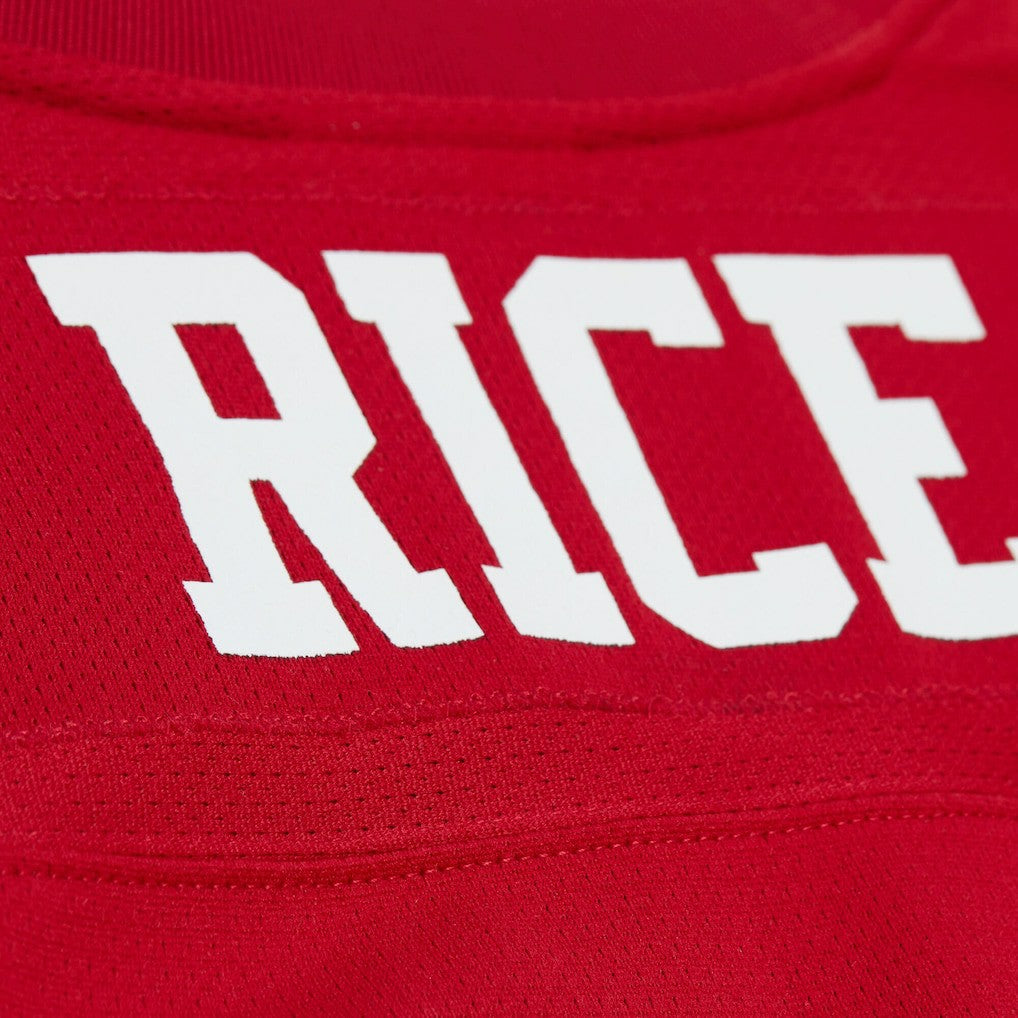 Jerry Rice San Francisco 49ers Maxxed Out Fashion Hockey Jersey - Scarlet on sale | NFL Jerseys