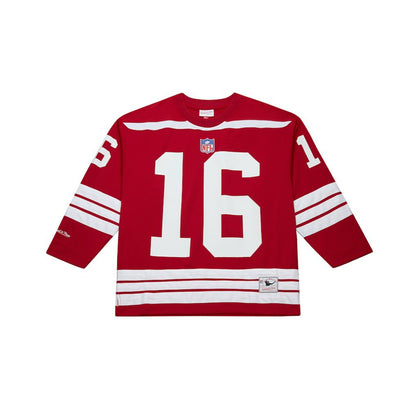 Joe Montana San Francisco 49ers Maxxed Out Fashion Hockey Jersey - Scarlet for sale | NFL Jerseys