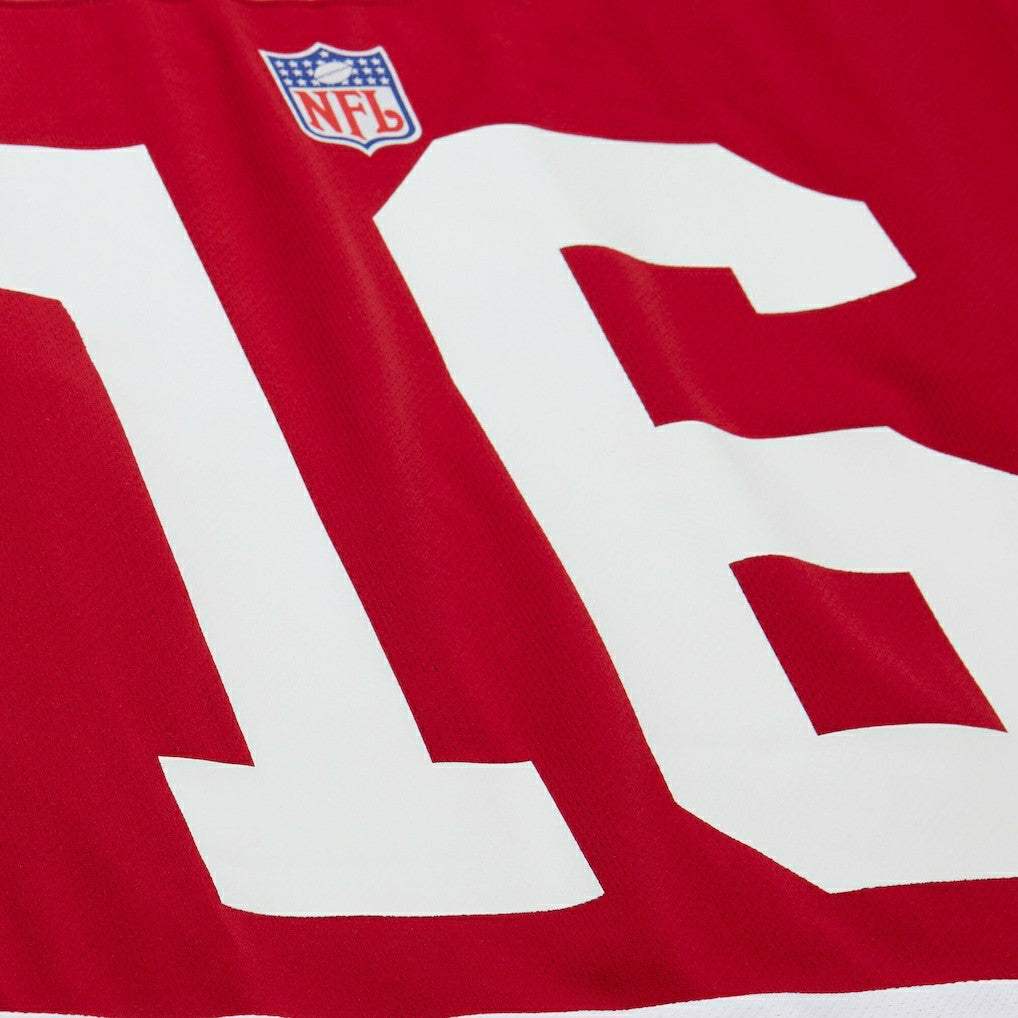 Joe Montana San Francisco 49ers Maxxed Out Fashion Hockey Jersey - Scarlet for sale | NFL Jerseys