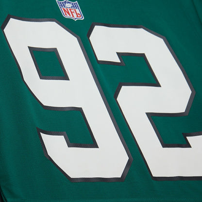 Reggie White Philadelphia Eagles Maxxed Out Fashion Hockey Jersey - Kelly Green discount | NFL Jerseys