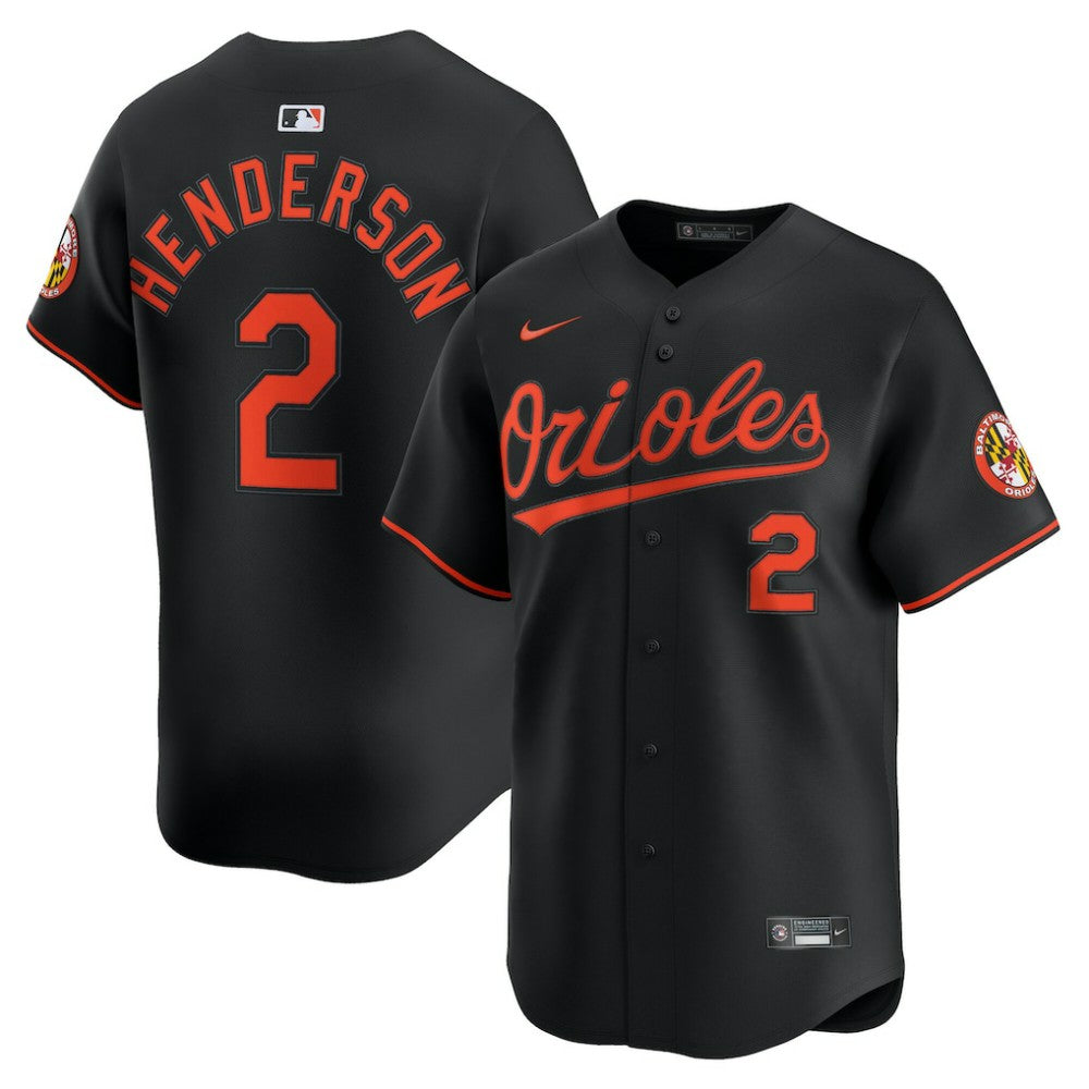 Gunnar Henderson Baltimore Orioles Nike Alternate Limited Player Jersey Online