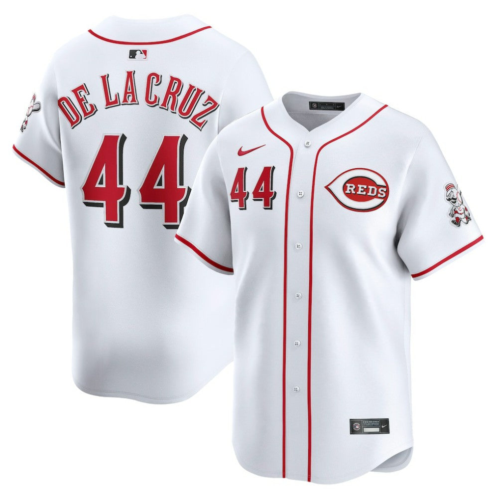 Elly De La Cruz Cincinnati Reds Nike Home Limited Player Jersey - White | MLB Jerseys
